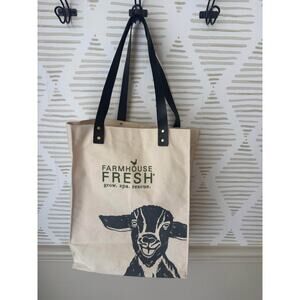Farmhouse Fresh Goat Tote Bag